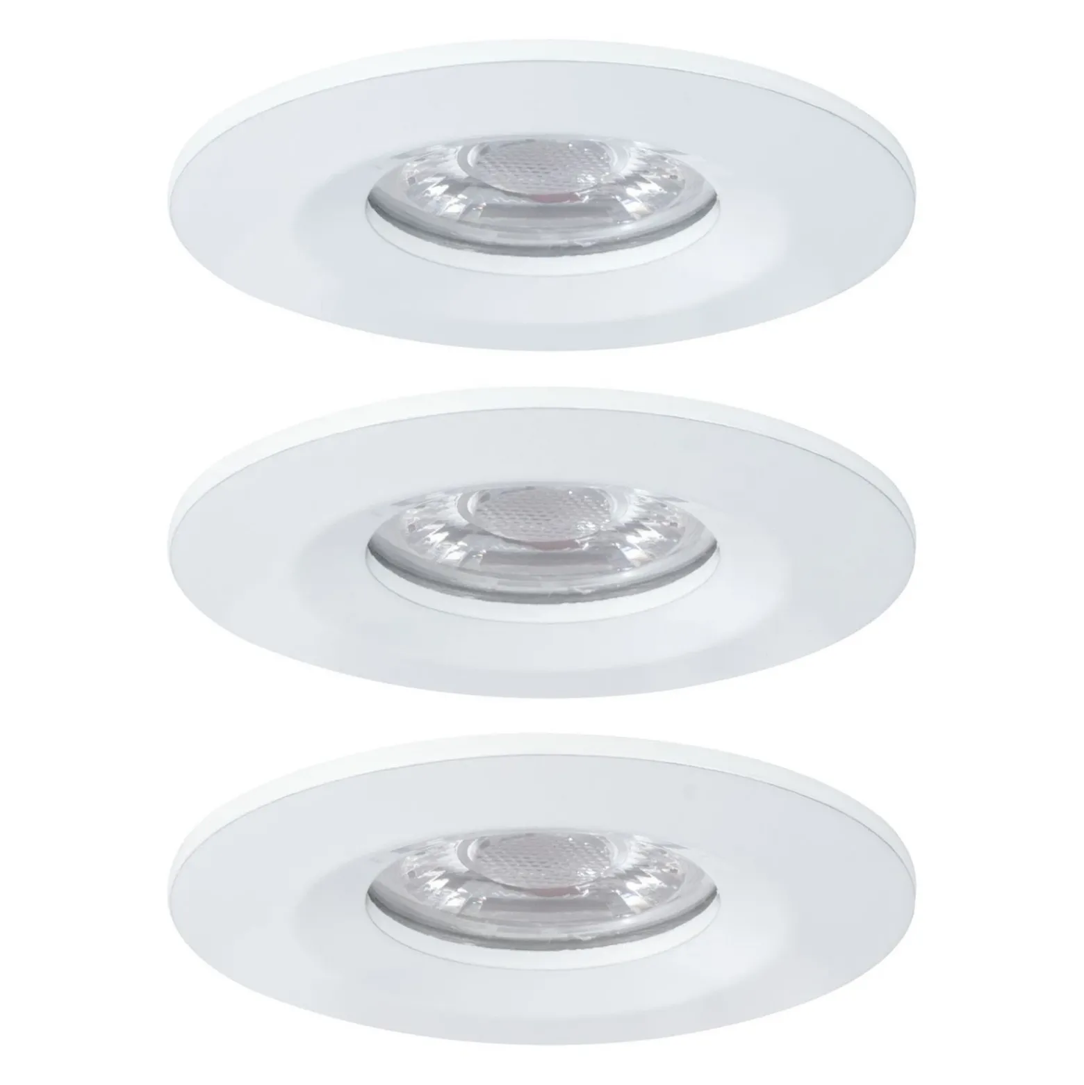 Paulmann Nova mini foco empotrado 3 ud IP44 blanco