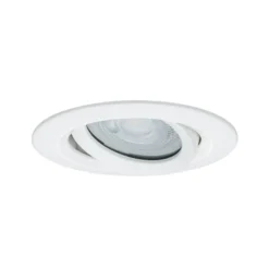 Paulmann Nova Plus redonda, orientable y atenuable, blanco mate, IP65, GU10, 840
