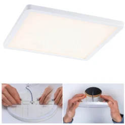 Paulmann panel Aero 830 angular blanco 3dim 23cm