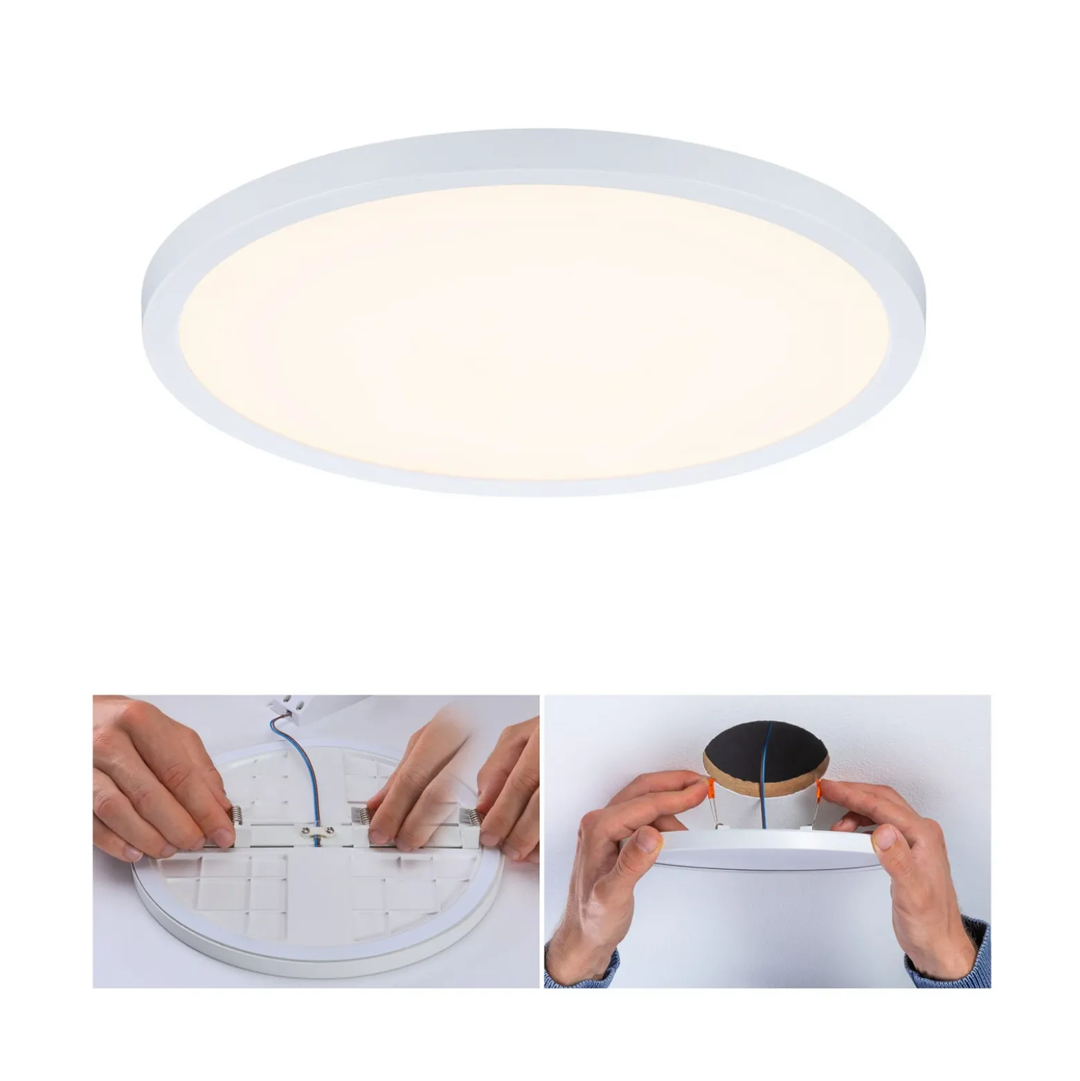 Paulmann panel Aero 830 redondo blanco 3dim 23cm