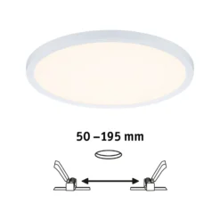 Paulmann panel Aero 830 redondo blanco 3dim 23cm