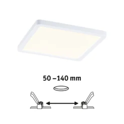 Paulmann panel LED Aero 3000K angular 17,5cm white