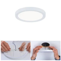 Paulmann panel LED Aero 4.000K redondo blanco 11,8