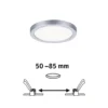 Paulmann panel LED Aero 4.000K redondo cromo 11,8