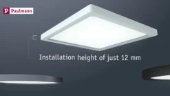 Paulmann panel LED Aero 4.000K redondo blanco 11,8