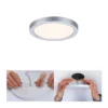 Paulmann panel LED Aero 3.000K redondo cromo 11,8