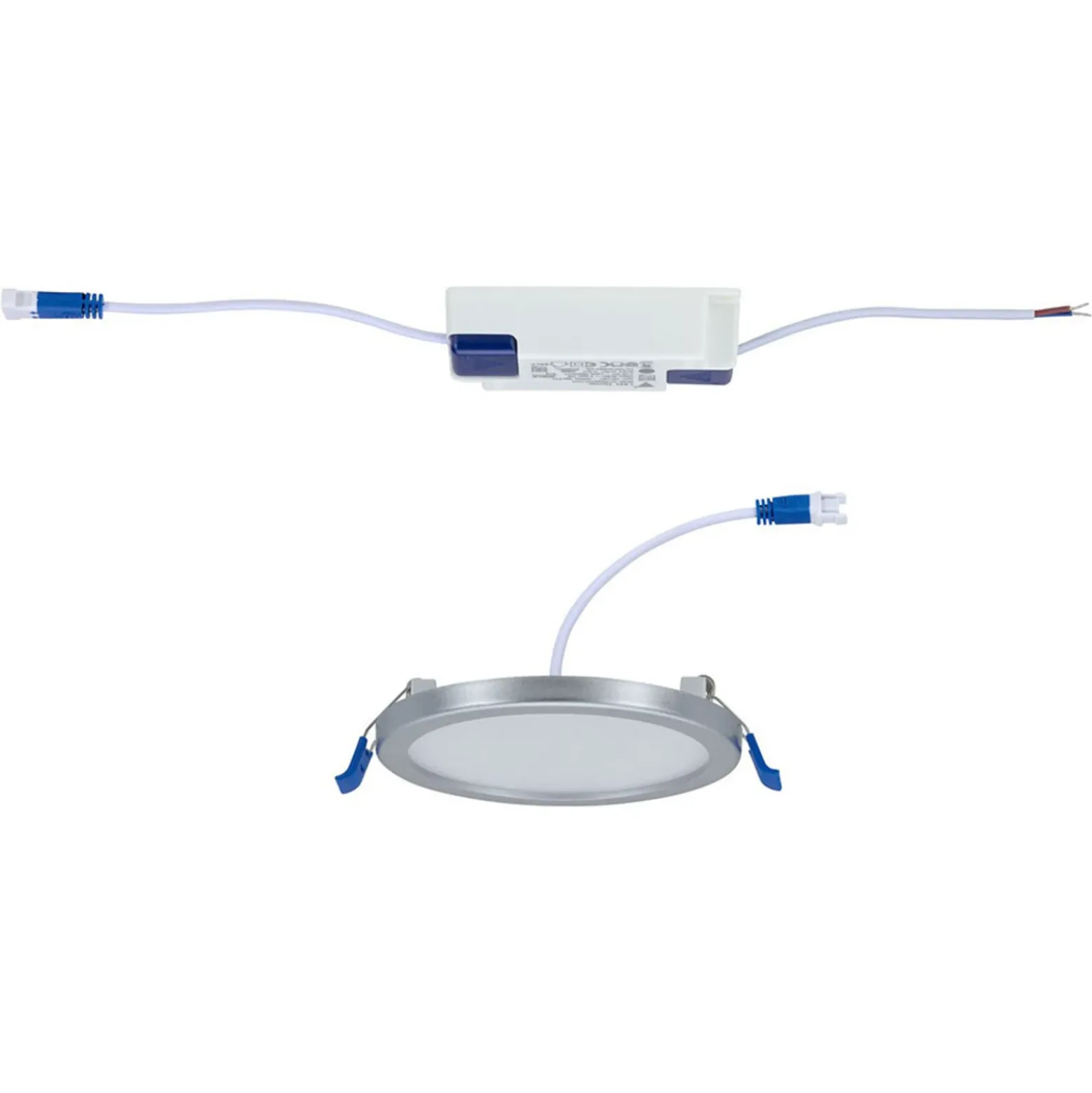 Paulmann panel LED Aero 3.000K redondo cromo 11,8