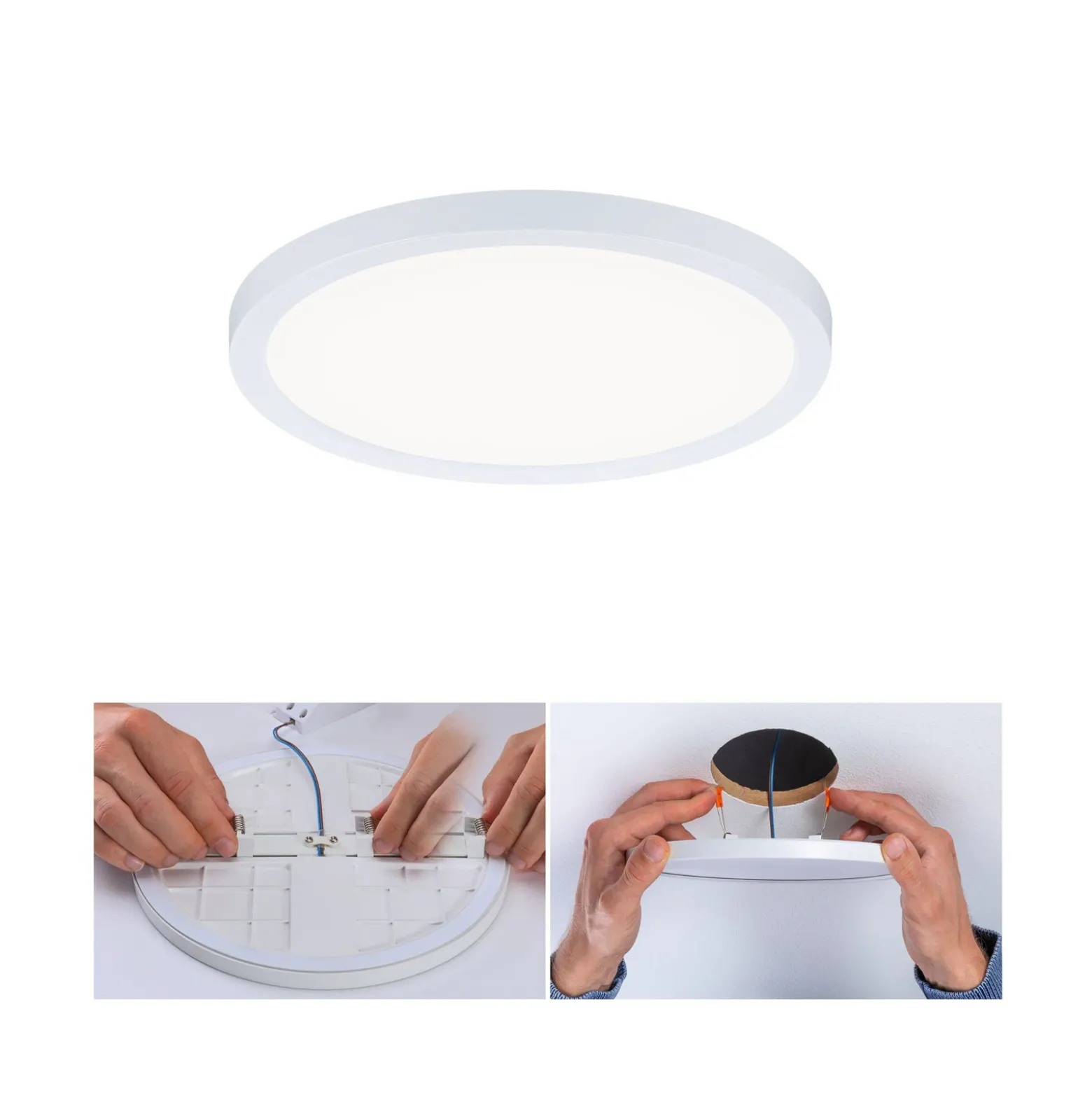 Paulmann panel LED Aero 4.000K redondo blanco 17,5