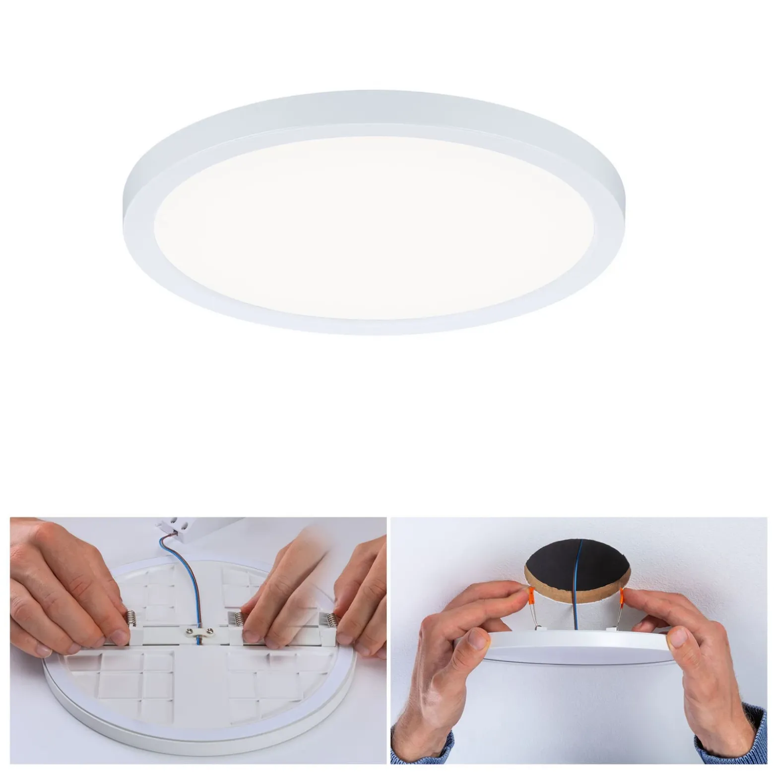 Paulmann panel LED Aero 4.000K redondo blanco 17,5