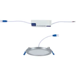 Paulmann panel LED Aero 3.000K redondo cromo 11,8