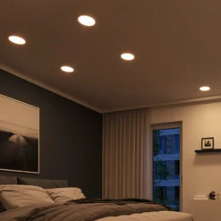 Paulmann panel LED Aero ZigBee redondo cromo 17,5
