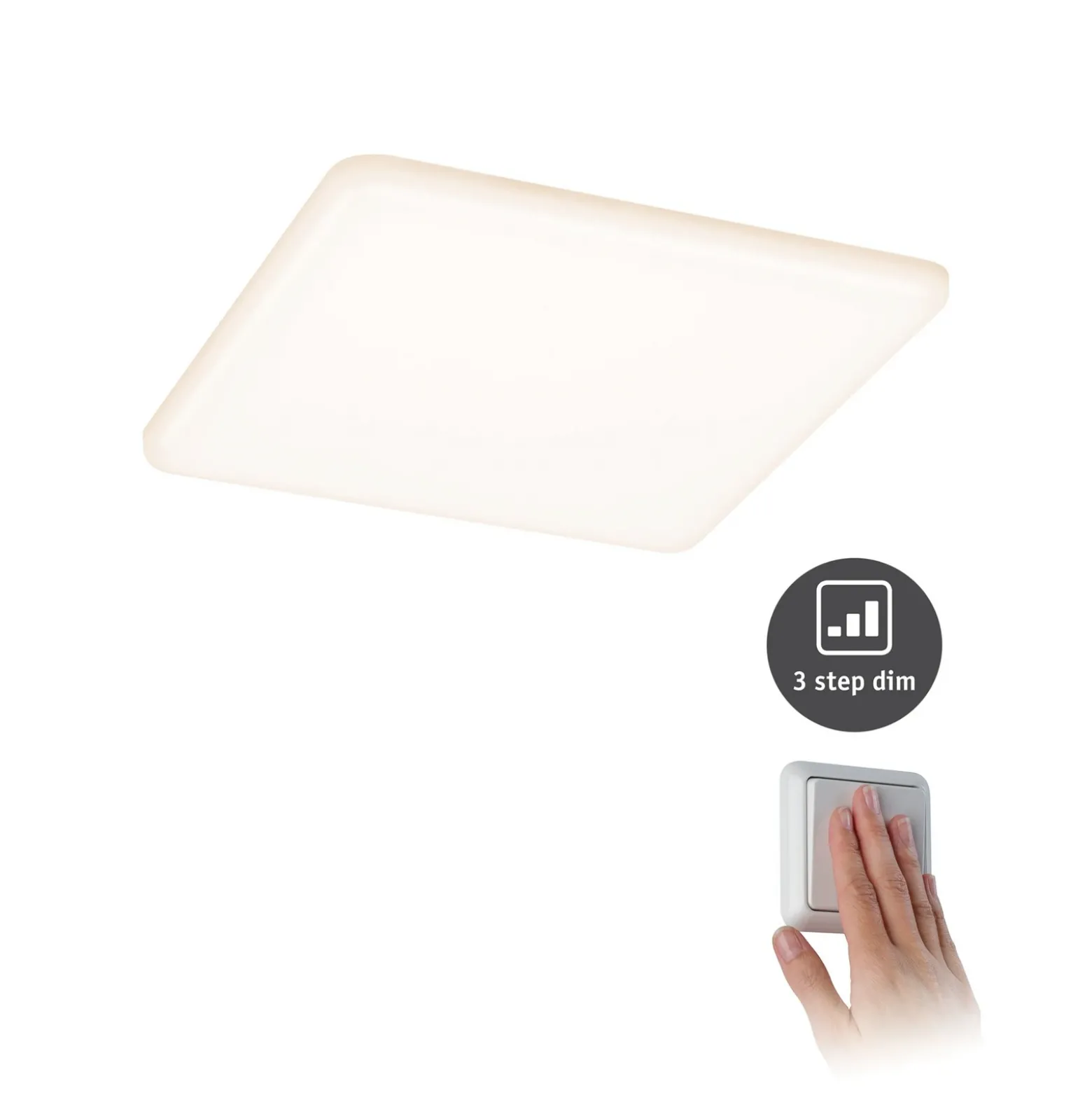 Paulmann panel LED Veluna 830 angular dim 3 19cm
