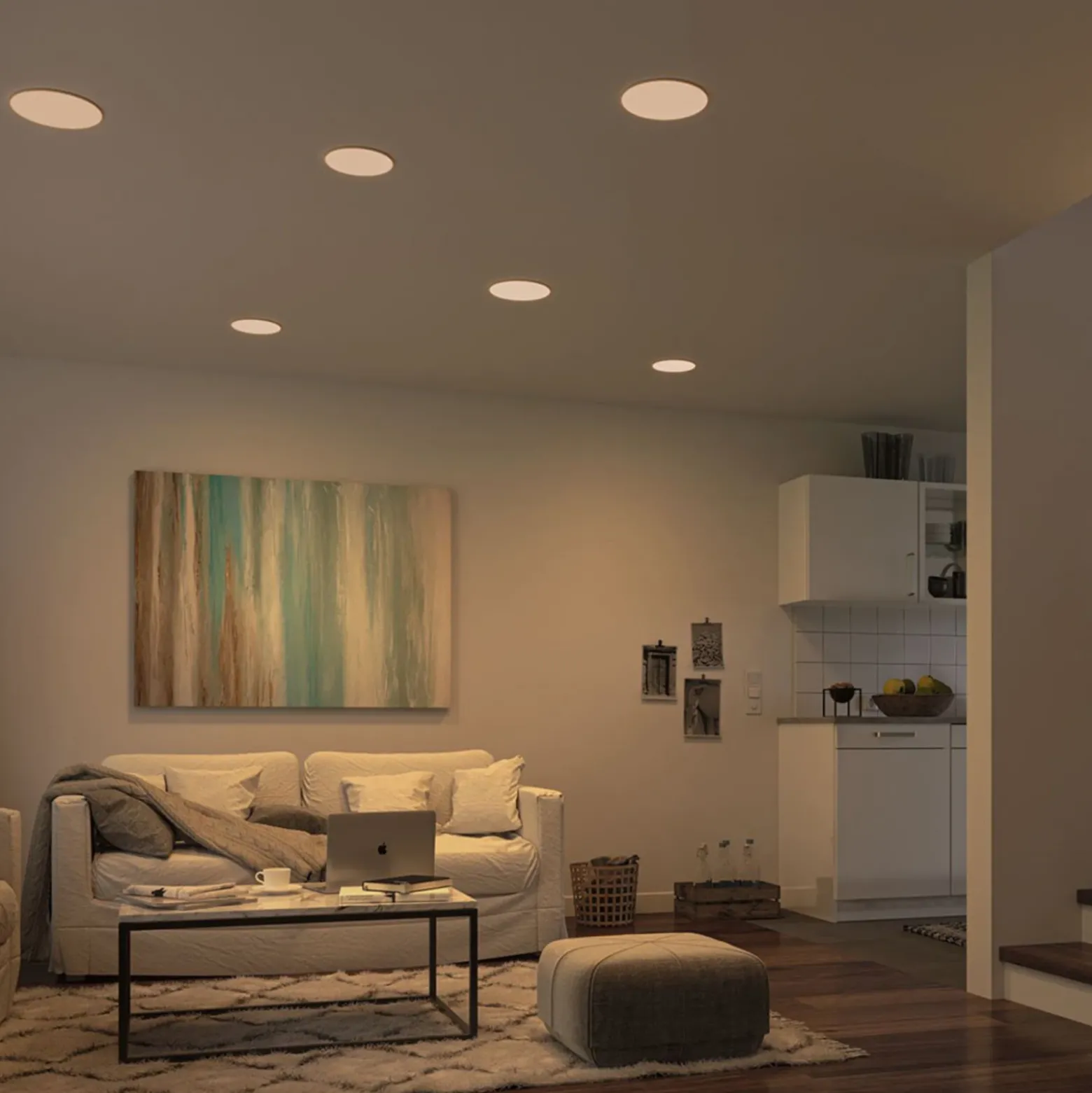 Paulmann panel LED Veluna 830 angular dim 3 19cm