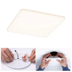 Paulmann panel LED Veluna 3.000K angular 18,5 cm