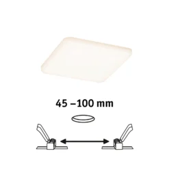 Paulmann panel LED Veluna 3.000K angular 12,5 cm