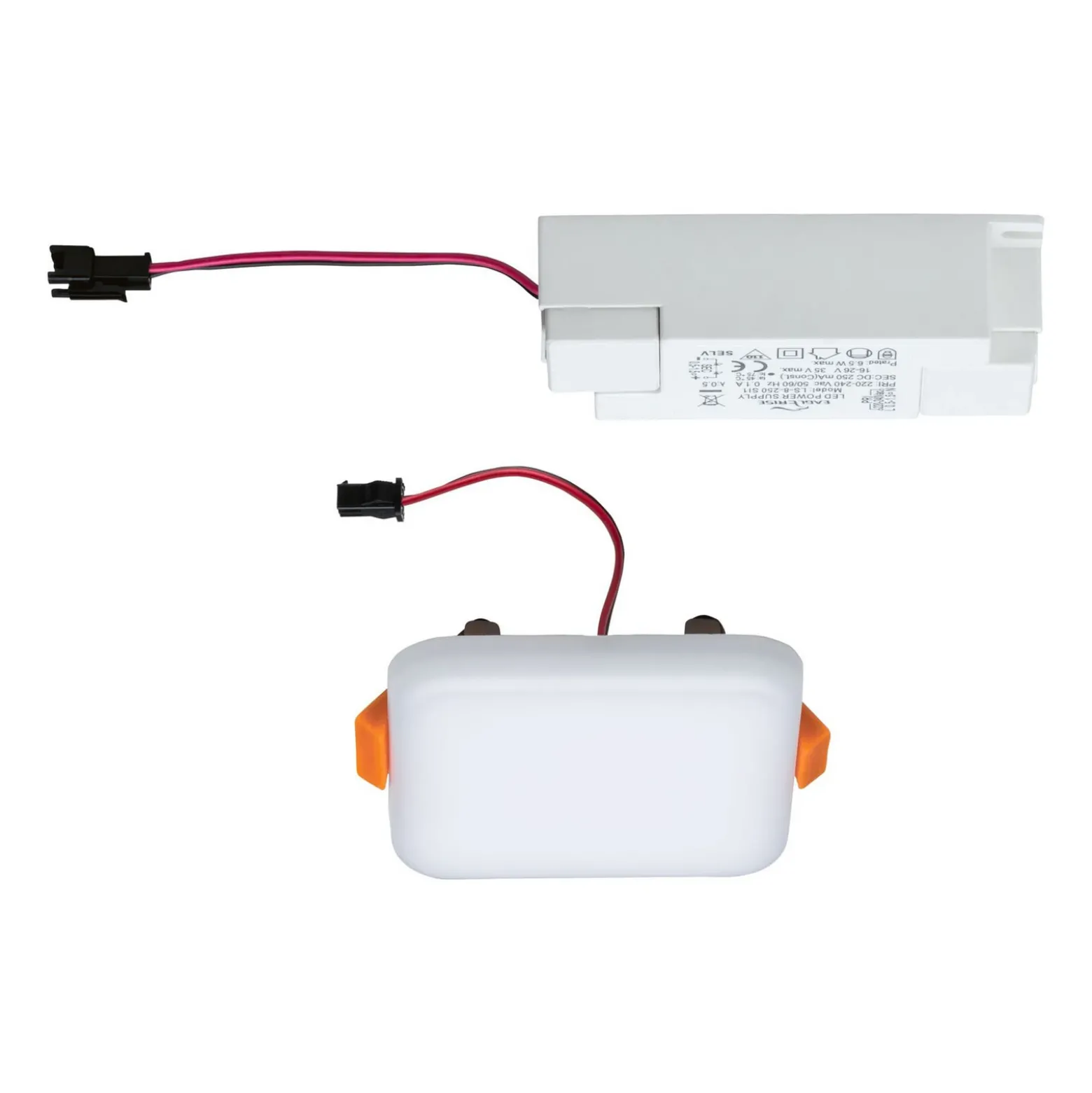 Paulmann panel LED Veluna 3.000K angular 7,5 cm