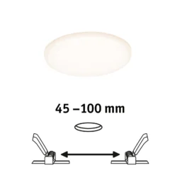 Paulmann panel LED Veluna 3.000K redondo 12,5cm