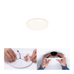 Paulmann panel LED Veluna 3.000K redondo 7,5cm