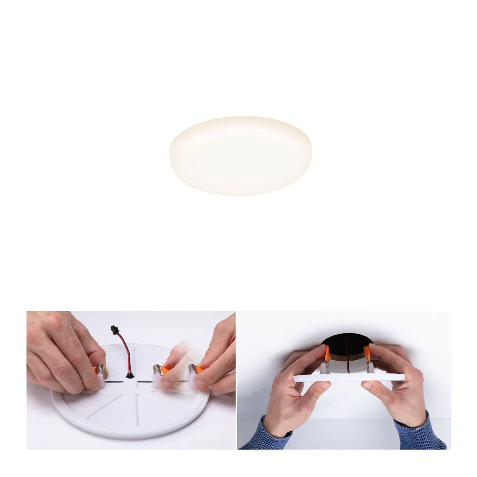 Paulmann panel LED Veluna 3.000K redondo 7,5cm