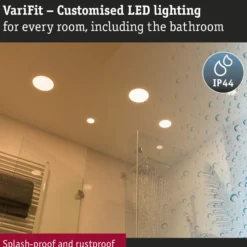 Paulmann panel LED Veluna 3.000K redondo 7,5cm