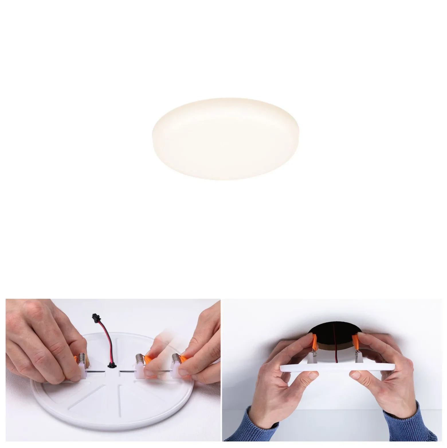 Paulmann panel LED Veluna 3.000K redondo 7,5cm
