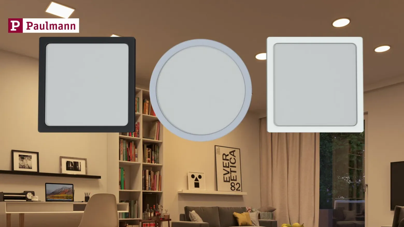Paulmann panel LED Veluna redondo ZigBee 18,5cm