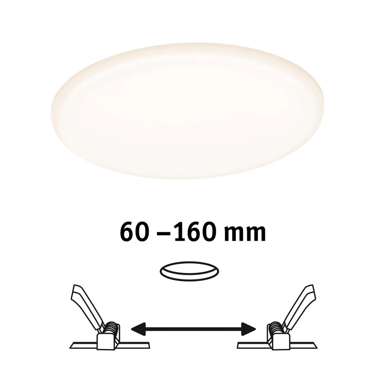 Paulmann panel LED Veluna redondo ZigBee 18,5cm