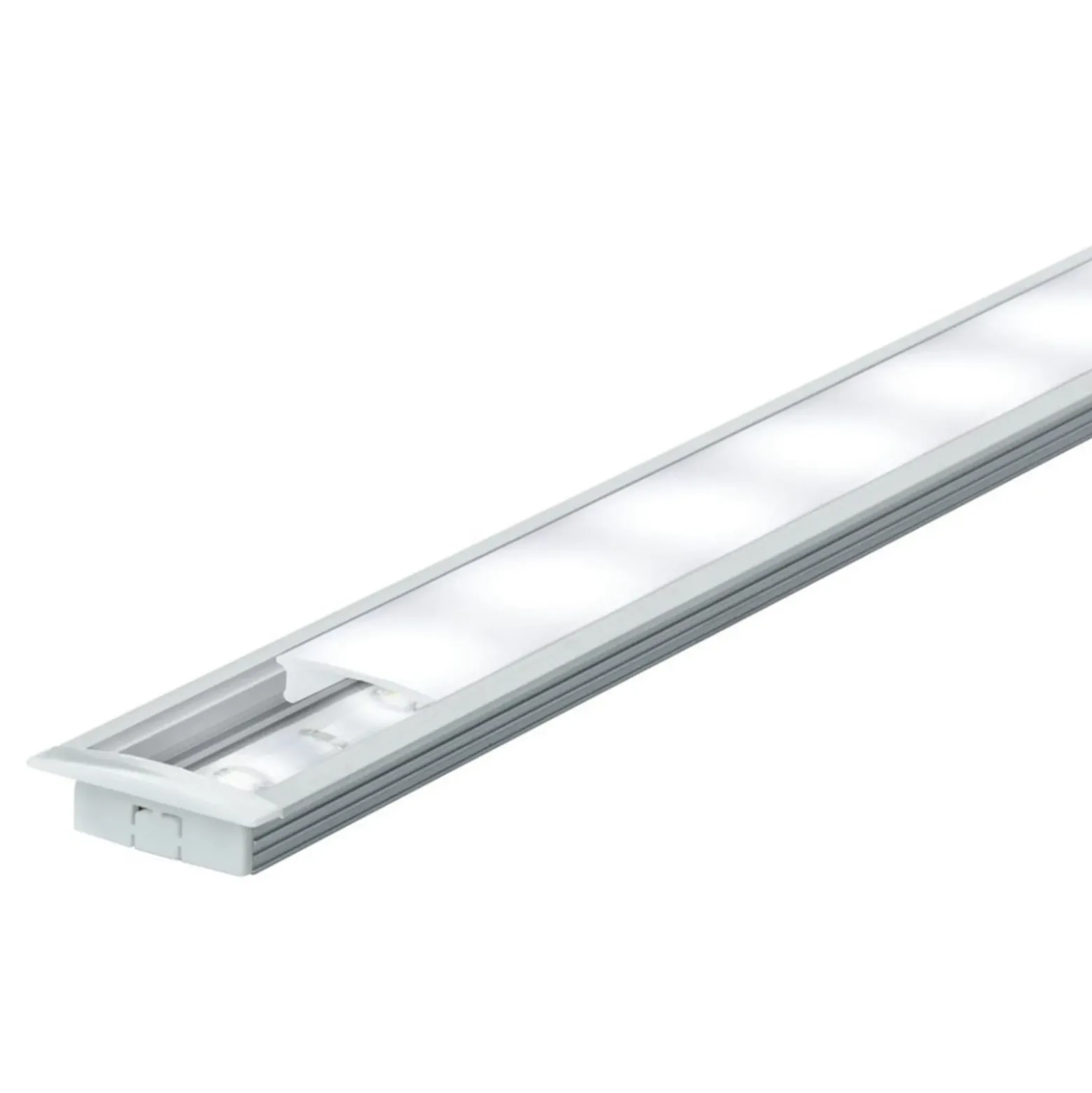 Paulmann Perfil empotrable FLOOR para tiras LED 1m