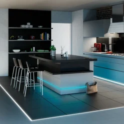 Paulmann Perfil empotrable FLOOR para tiras LED 2m