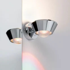 Paulmann Sabik Aplique de pared LED cromo