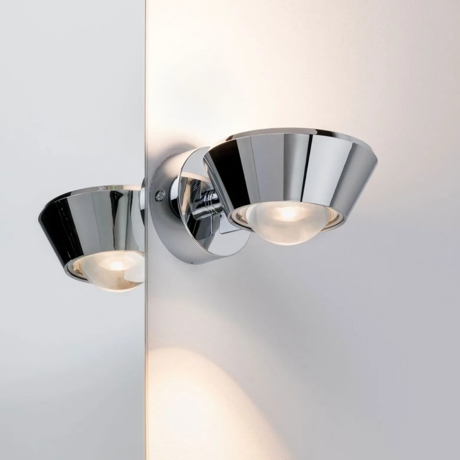 Paulmann Sabik Aplique de pared LED cromo
