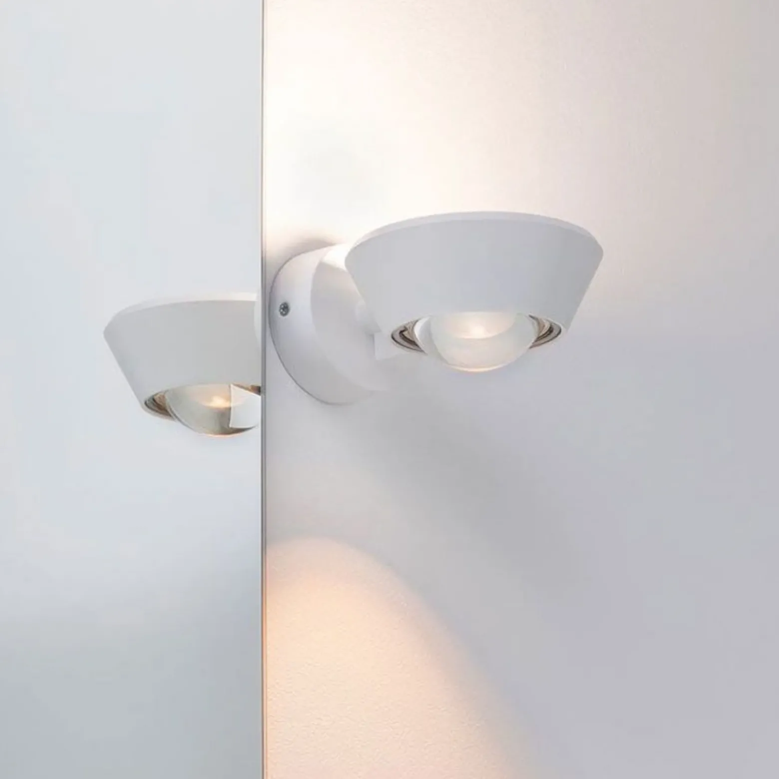 Paulmann Sabik Aplique de pared LED blanco mate