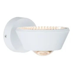 Paulmann Sabik Aplique de pared LED blanco mate