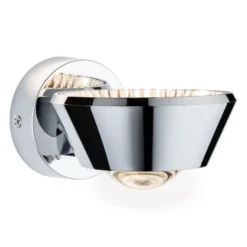 Paulmann Sabik Aplique de pared LED cromo