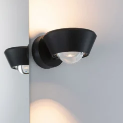 Paulmann Sabik aplique LED up/down negro