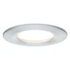 Paulmann set de 3 focos LED Slim Coin, atenuables, aluminio