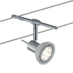 Paulmann Sheela sobre cable 5 luces cromo mate