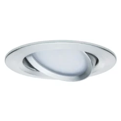 Paulmann 3 Slim Coin giratorio, atenuable, alu