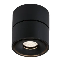 Paulmann Spircle foco de techo LED negro mate