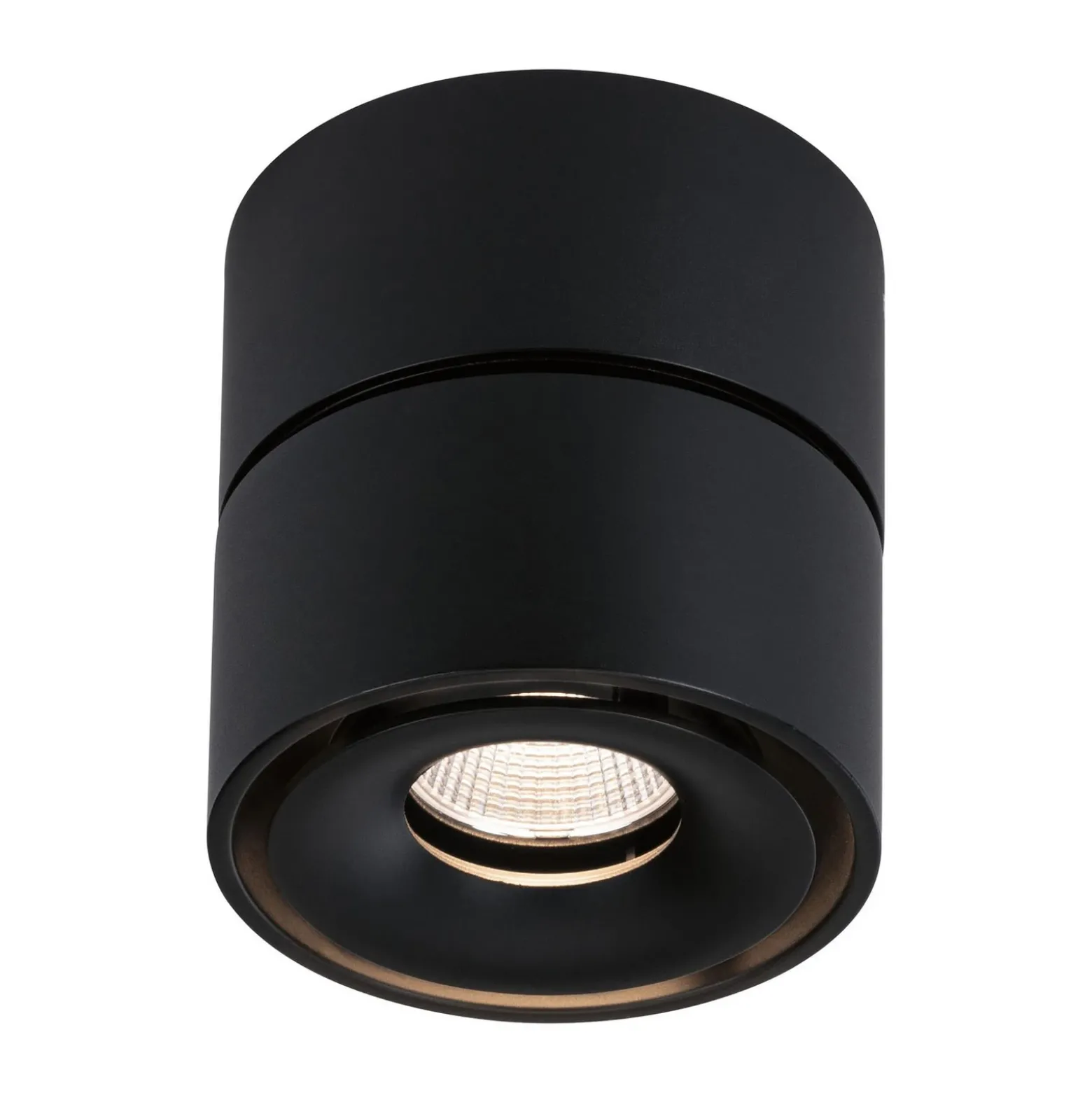 Paulmann Spircle foco de techo LED negro mate
