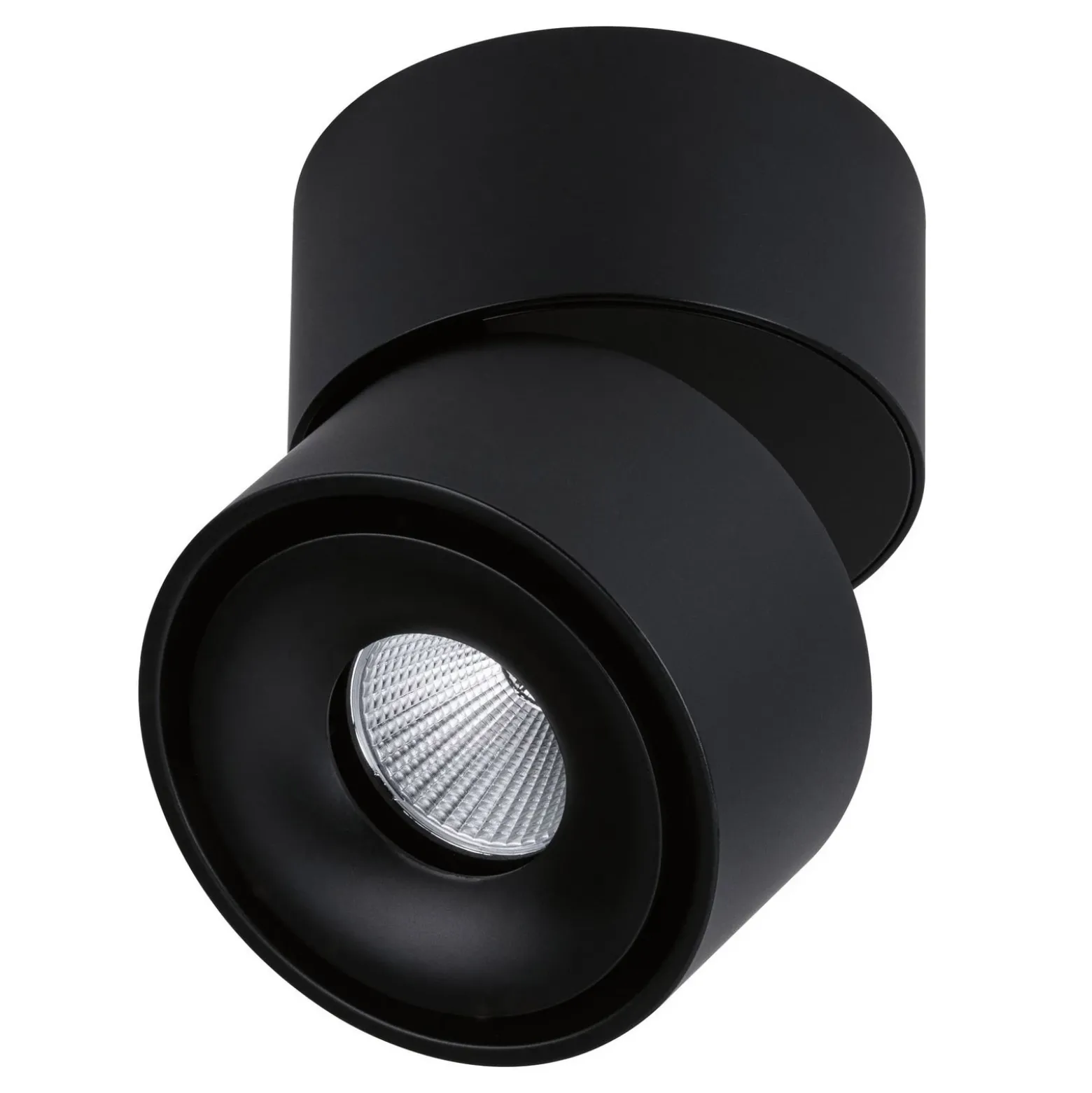 Paulmann Spircle foco de techo LED negro mate