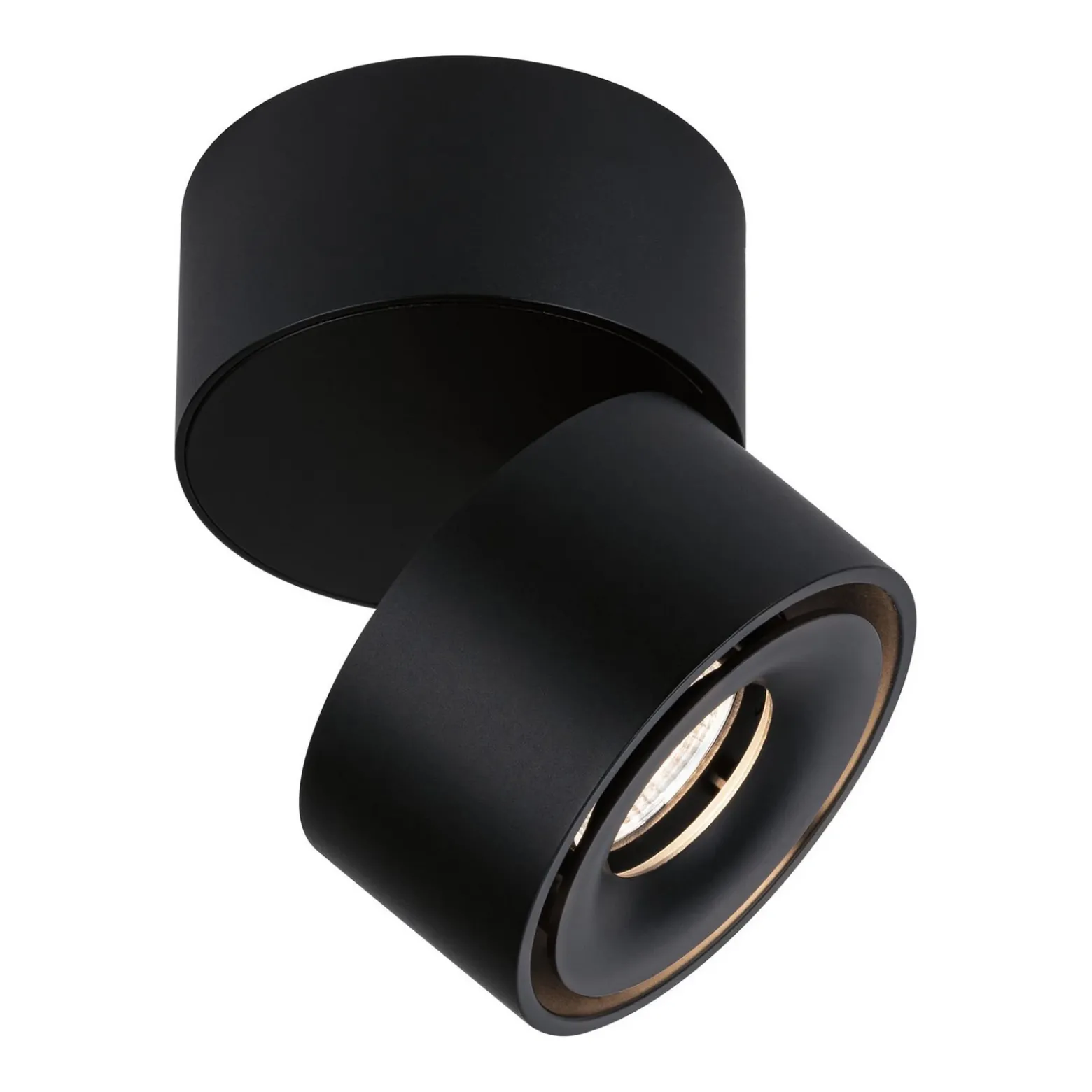 Paulmann Spircle foco de techo LED negro mate