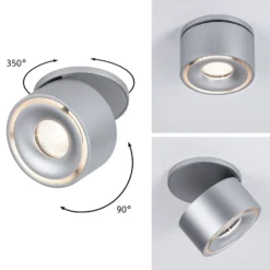 Paulmann Spircle lámpara empotrada LED cromo mate