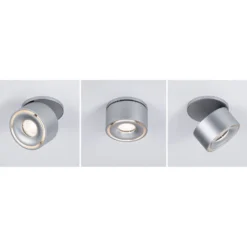 Paulmann Spircle lámpara empotrada LED cromo mate
