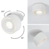 Paulmann Spircle lámpara empotrada LED blanco mate