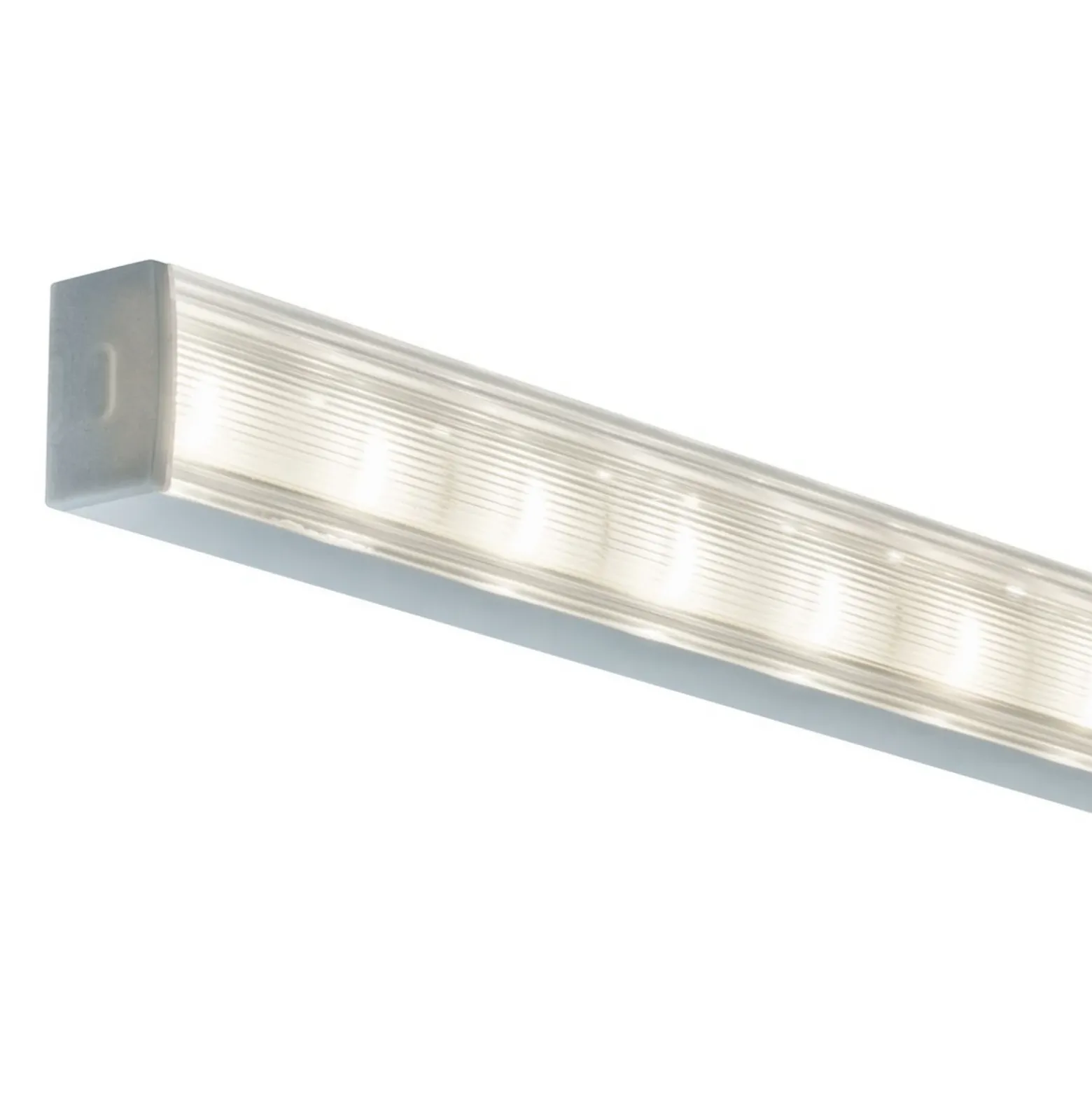 Paulmann Square Profil aluminio difusor satén 1m