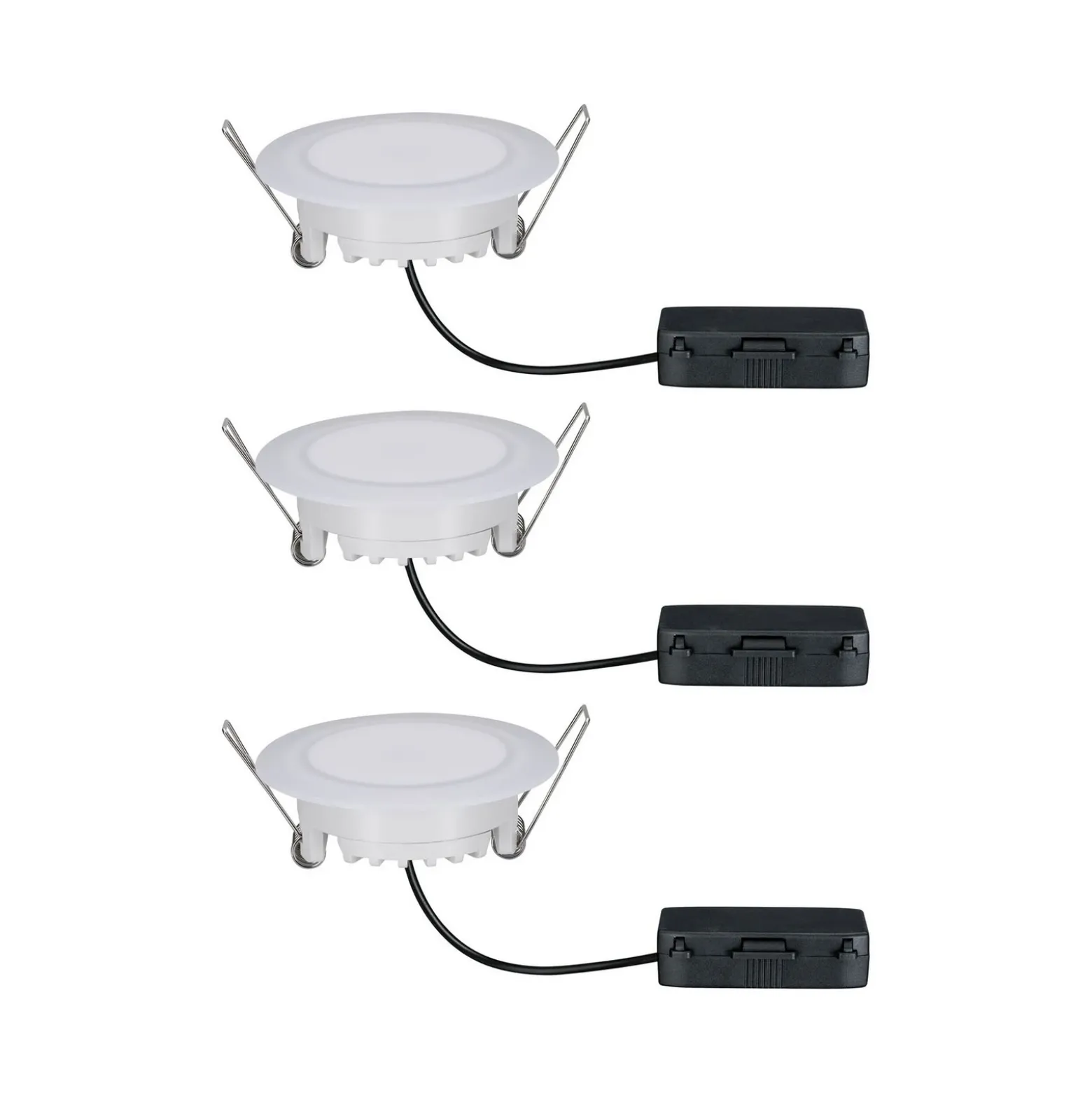 Paulmann Suon empotrada LED, atenuable, 3 ud