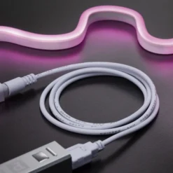 Paulmann tira LED Neon Colorflex USB 1 m rosa