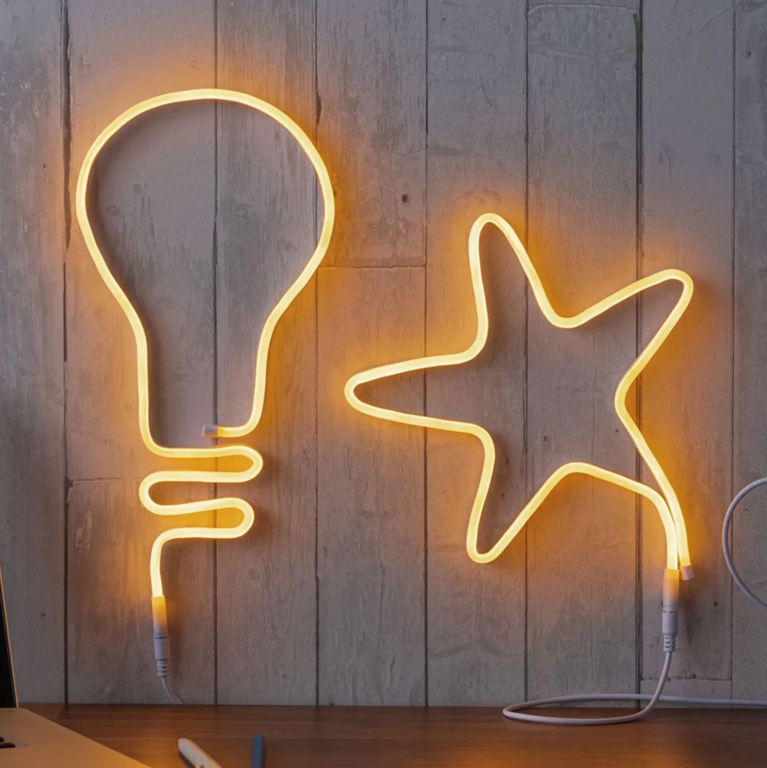 Paulmann tira LED Neon Colorflex USB 1 m naranja
