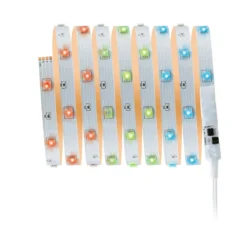 Paulmann tira LED TIP, 1 m, blanco, plástico, RGB